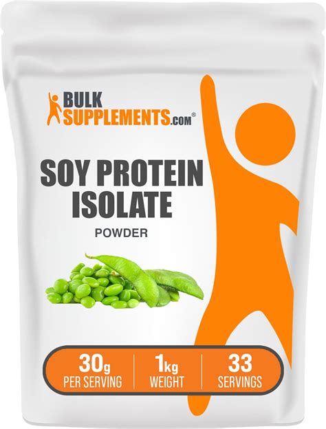 Buy Bulksupplementscom Soy Protein Isolate Powder Vegan Protein Powder Soy Protein Powder