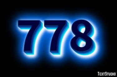 text effect  logo design number