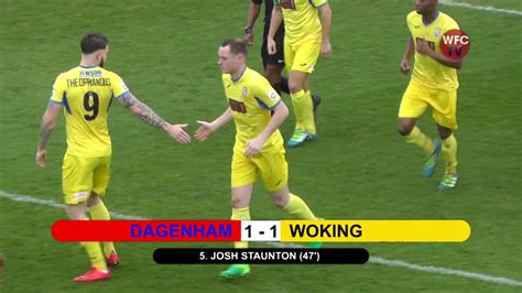 Dagenham Redbridge Woking Match Highlights Youtube