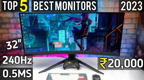 Top 5 Best Monitor Under 20000 In 2023 ⚡ Best Gaming Monitor Under