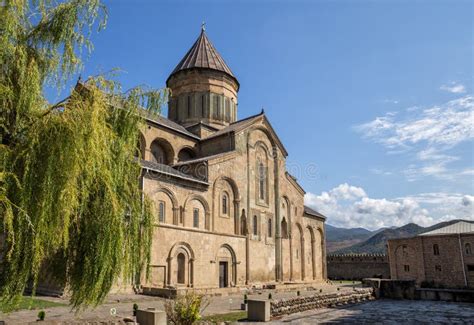 Svetitskhoveli Cathedral in Mtskheta Stock Photo - Image of destination, history: 130407488