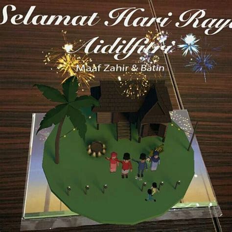 Contoh Kad Hari Raya Kreatif Buatan Sendiri At Cermati