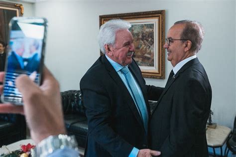 Sopelsa recebe visita do governador eleito na presidência da Alesc