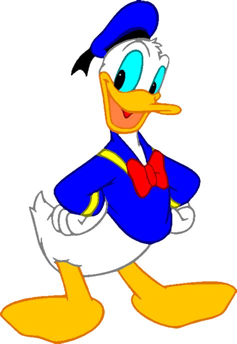 Donald Duck Cartoon Characters Donald Duck Clipart Full Size