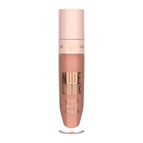 Golden Rose Velvety Matte Lipcolor 01 Nude Look Matowa Pomadka Do Ust W