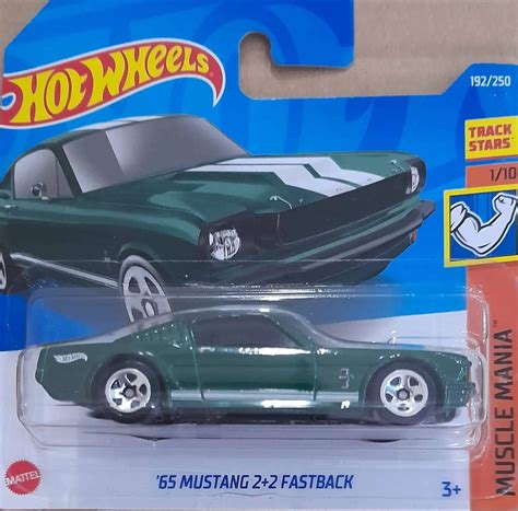 Hot Wheels Muscle Mania 65 Mustang 2 2 Fastback Universo Hot Wheels