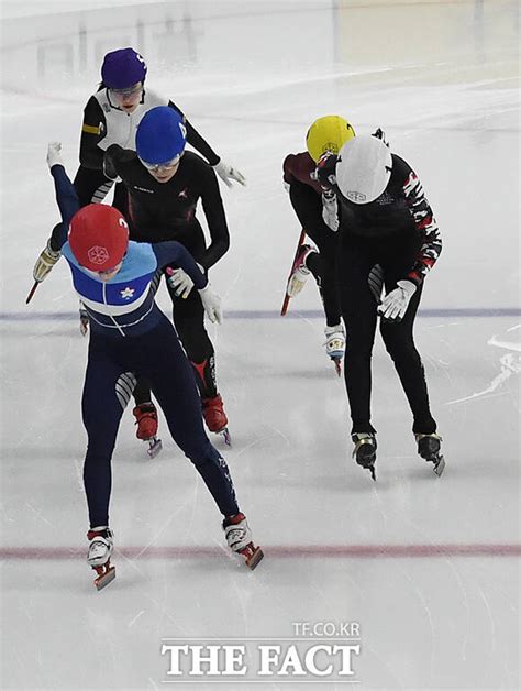 쇼트트랙 500m 국대 선발전 역전 드라마 만든 최민정 Tf사진관 포토 기사 더팩트