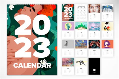 2023 Indesign Calendar Template - Printable Calendar 2023