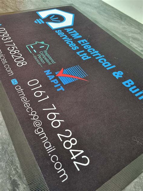 Printed Work Mats - Electricians, Plumbers, Security / Fire Installer