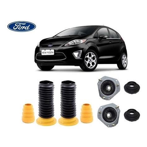 2 Kit Coxim Rolamento Batente Coifa Do Amortecedor Dianteiro Ford New