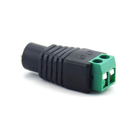 Dc V Power Plug Splitter Cable Female To Way Male Cctv