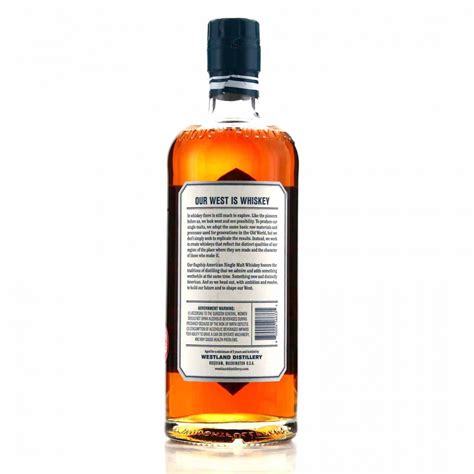 Westland American Single Malt | Whisky Auctioneer