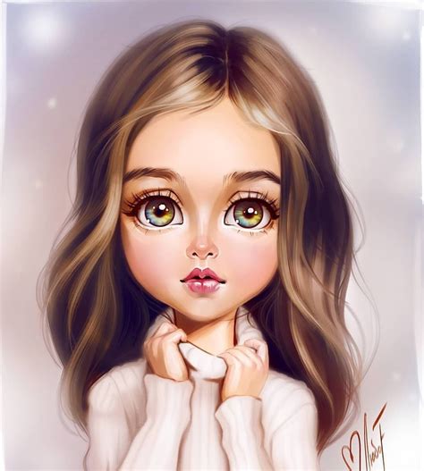 Girls Cartoon Art Anime Art Girl Cartoon Girl Drawing Digital