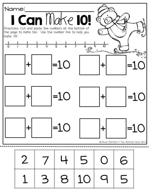 Composing And Decomposing Numbers Worksheets