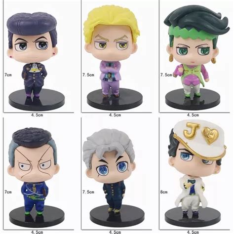 Jojos Bizarre Adventure Figura Colección Figura 6 Piezas Meses Sin