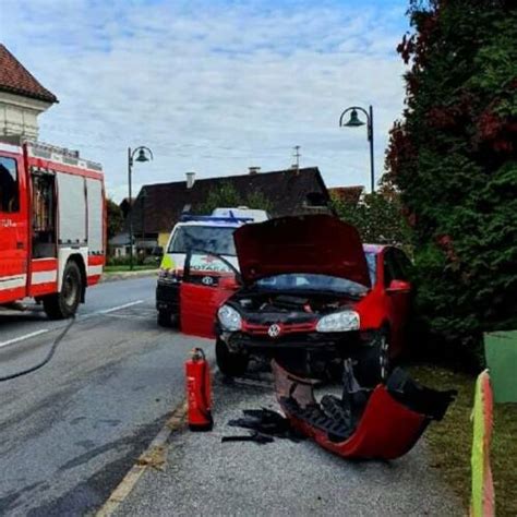 Bfv Deutschlandsberg Verkehrsunfall In Rassach