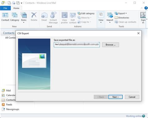 Proven Strategies To Export Contacts From Windows Live Mail To Outlook