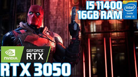 Gotham Knights Rtx Ultra Raytracing Settings P Intel I