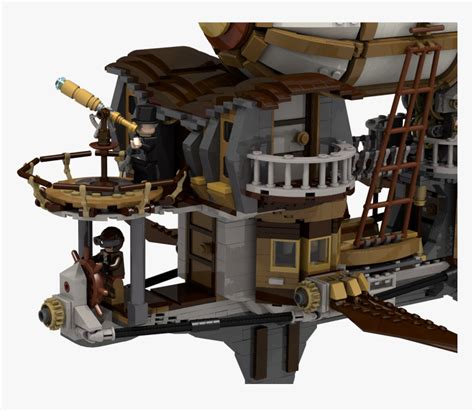 Tourist Attraction - Lego Steampunk Airship, HD Png Download - kindpng