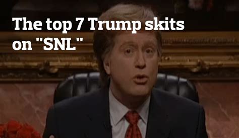 The Top 7 Donald Trump skits on 'Saturday Night Live'; 'It's gonna be ...