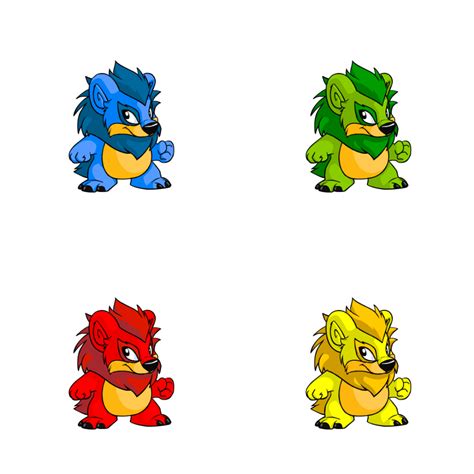 Day 54 of choosing each Neopets species "default" colour! Second last ...