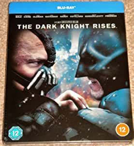 THE DARK KNIGHT RISES LIMITED EDITION STEELBOOK REGION FREE BLU RAY