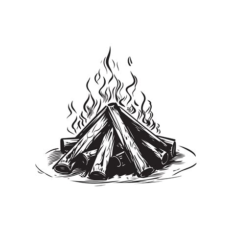 Bonfire Vector Images 34898162 Vector Art at Vecteezy