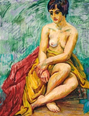 Seated Female Nude Par Johan Dijkstra Sur Artnet