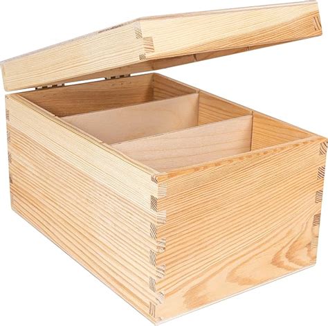 Creative Deco Wooden Storage Box For Cd Dvd X X Cm