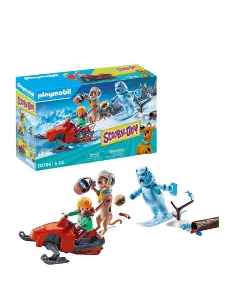 Playmobil Scooby Doo Aventure Avec Neige Fant Me Neuf Et