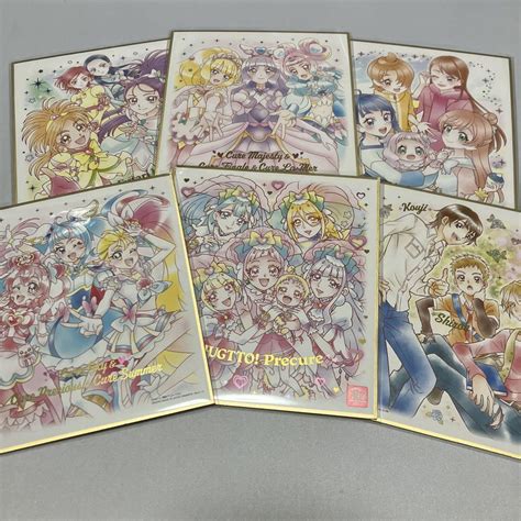 Pretty Cure Expanding Sky Shikishi Art Th Anniversary Special Set