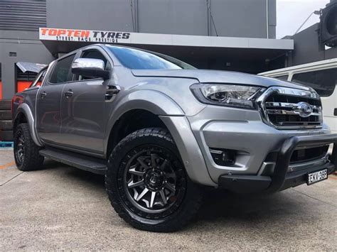 Ford Ranger Grey Fuel Off Road Covert D Wheel Wheel Front