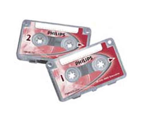 philips mini cassette tapes  dictation equipment  transcription