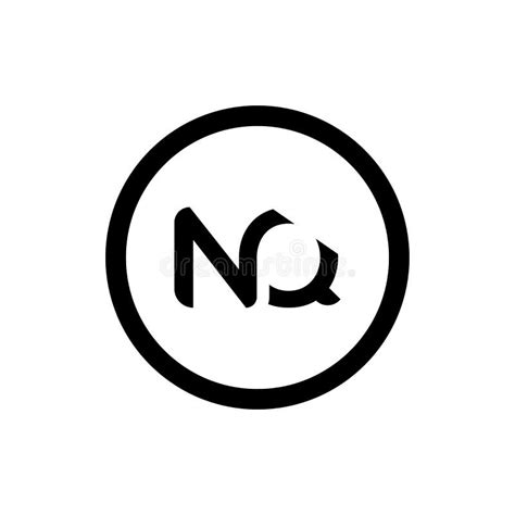 Initial Letter Nq Logo Design Vector Template Creative Abstract Nq