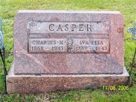 Iva Ella Brugh Casper 1869 1943 Homenaje De Find A Grave