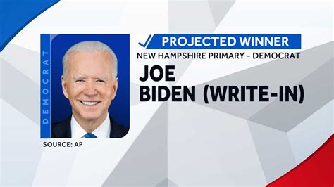 Joe Biden Wins Nh Democratic Primary