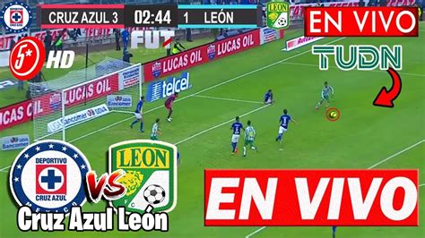 🔴cruz Azul Vs LeÓn 8 De Octubre Del 2022 Apertura 2022 Bbva Mx En