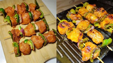 Chicken Shashlik Recipe Chicken Shashlik Stick Recipe Restaurant