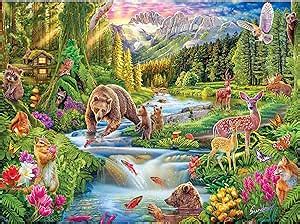 Amazon Cra Z Art Roseart Puzzle Collector Wild Frontier