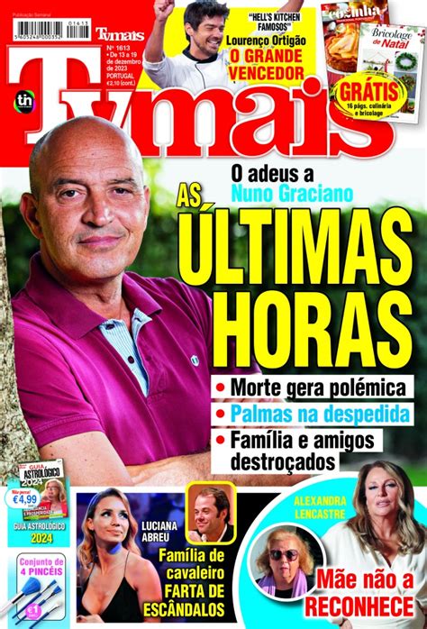 Na Revista Tvmais Desta Semana O Adeus A Nuno Graciano As Ltimas