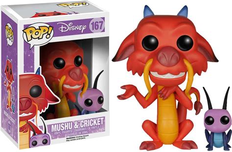 Funko Disney Mulan Funko POP Disney Mushu Cricket Vinyl Figure 167 - ToyWiz