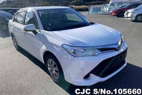 Toyota Corolla Axio White For Sale Stock No Japanese