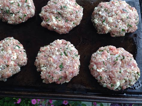 Chicken Feta Burgers – Everyday Cheer