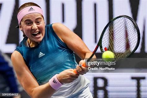 Jelena Ostapenko Of Latvia Returns The Ball To Anastasia News Photo Getty Images