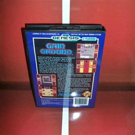 Gain Ground Sega Genesis Mega Drive Md Game Card Us Cover With Box