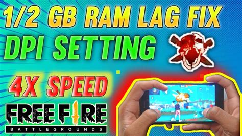 How To Fix Lag In Free Fire Gb Gb Gb Ram Free Fire Dpi Setting