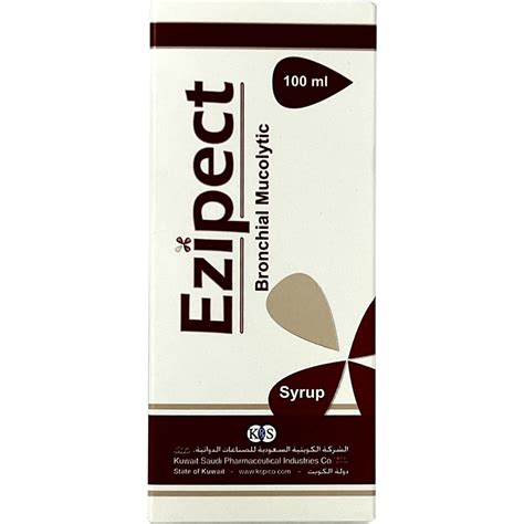 Buy Ezipect Bronchial Mucolytic Syrup 100ml Online At Best Price And Same Day Delivery At Nextdoormed