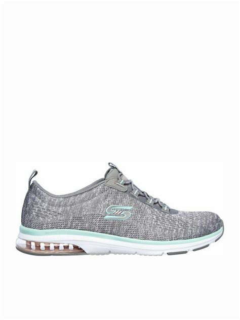 Skechers Edge Brite Times Γυναικεία Sneakers Γκρι 104057 GYMN Skroutz gr