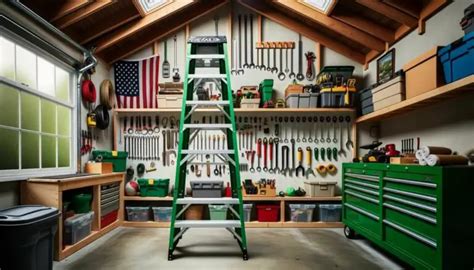 Garage Ladder Storage Solutions