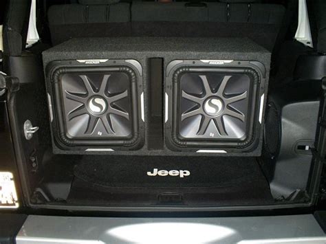 Jeep Wrangler Sound System